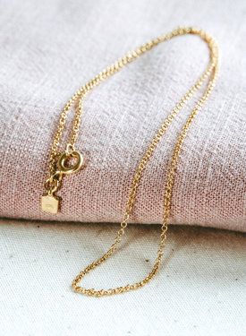 Fine Necklace Chessa, Gold Plated