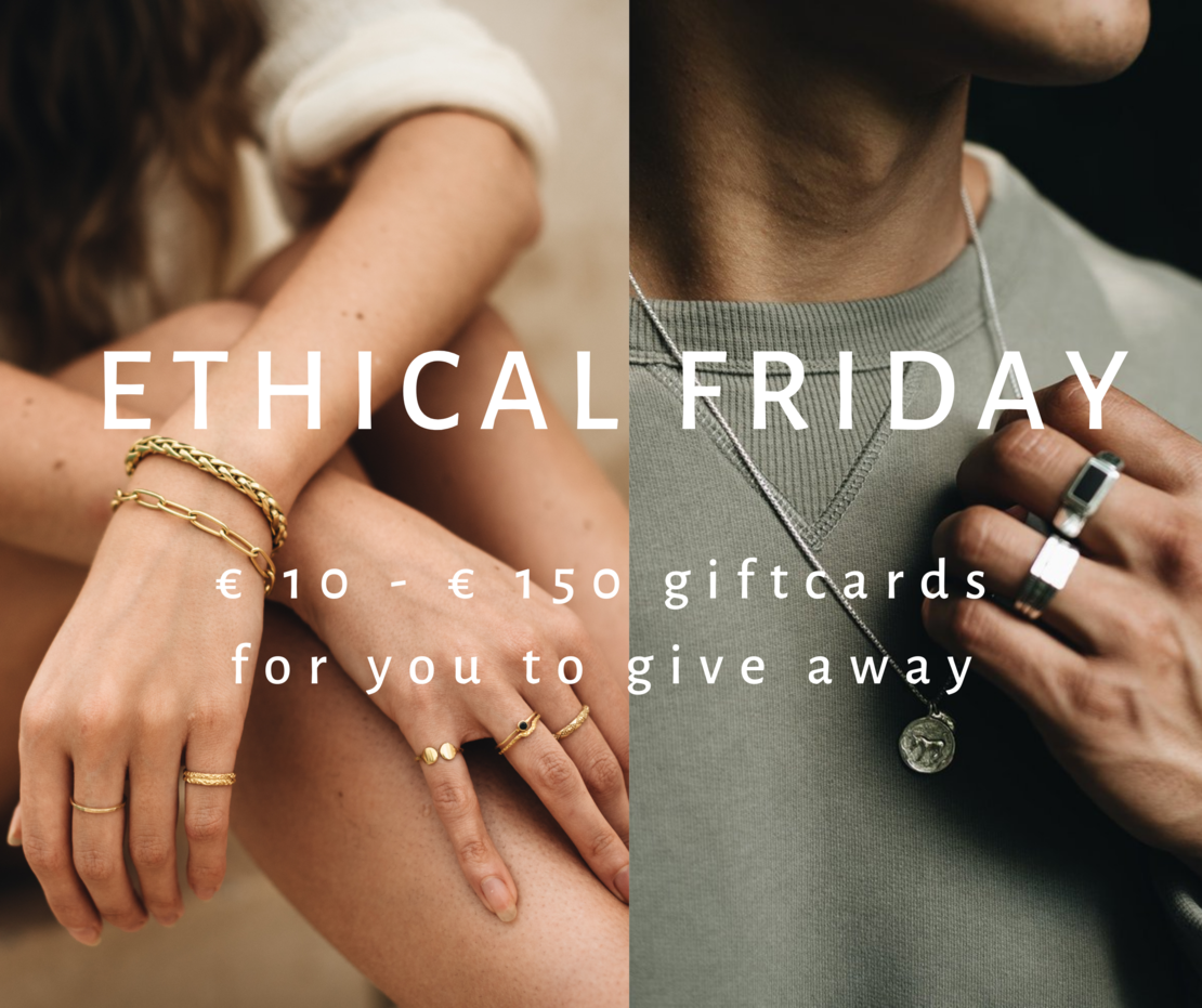 Ethical Friday: € 10 - € 150 giftcards for you to give away