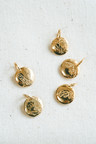 Chinese Element Pendants, Gold Plated