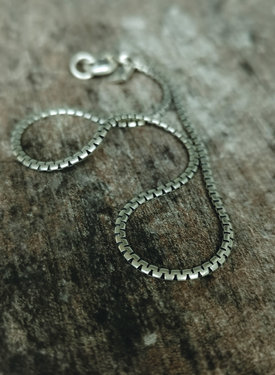 Silver Basic Thin Men's Bracelet Ervin