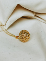 No.4 Gold Plated Pregnancy Necklace, The Ball