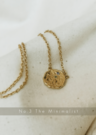 No.3 Gold Plated Customized Mom Necklace With Birthstones, The Minimalist