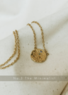 Nr. 3 Vergoldete Mama-Halskette Mit Geburtssteinen, The Minimalist