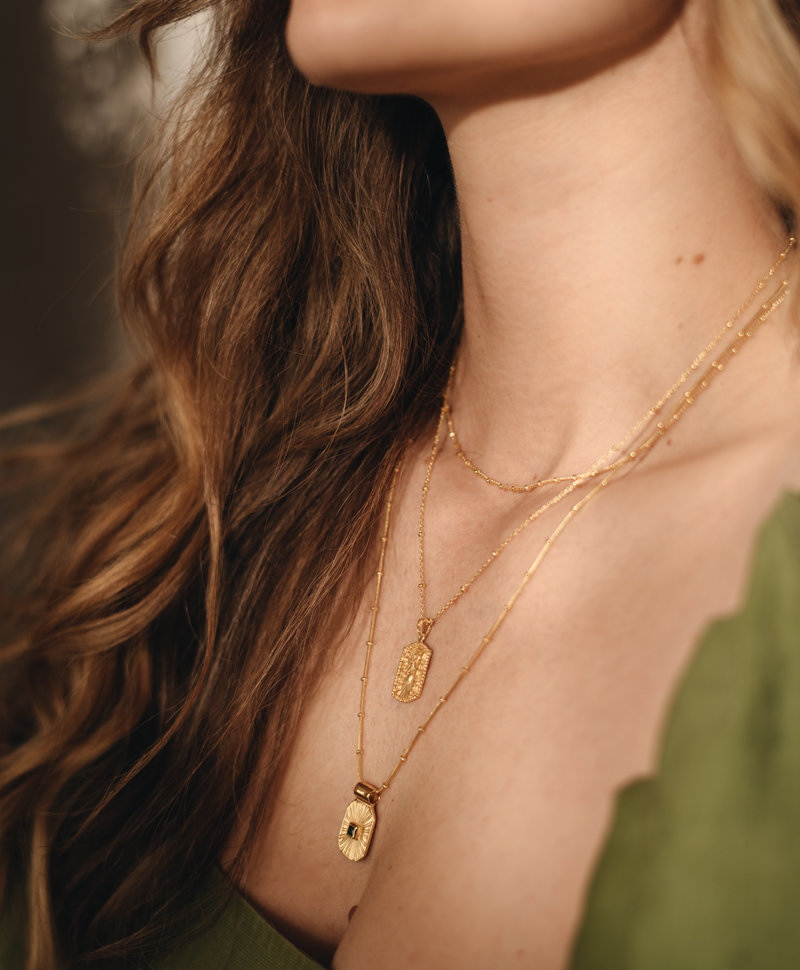 Gold Plated Bolletjesketting Alena