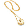 No.3 Gold Plated Mama Ketting Met Geboortesteentjes, The Minimalist