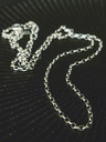 Silver Oval Men's Chain Necklace Gunnar