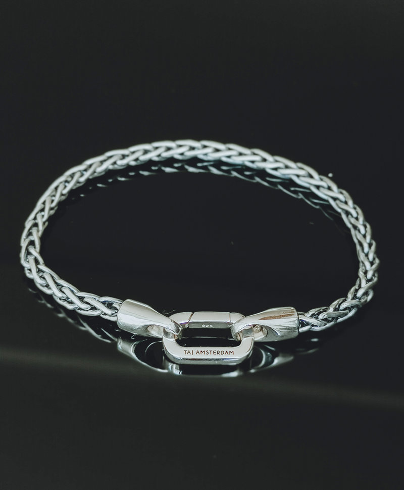 Zilveren Schakelarmband Heren Kosal