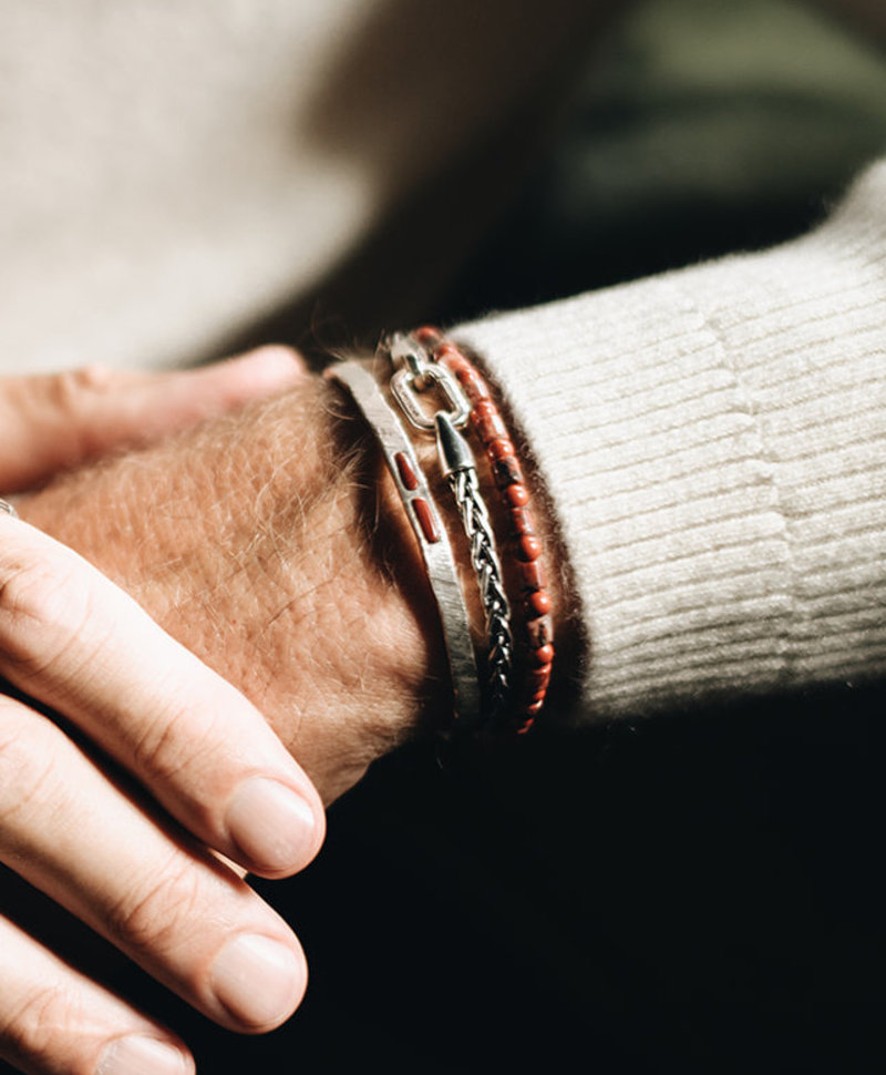 Bracelet Chaîne Argent pour Hommes Kosal