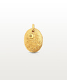 Gold Plated Tweezijdige Hanger Shinrin