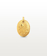 Two-sided Pendant Shinrin, Gold Plated