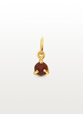 Small Jasper Pendant Mana, Gold Plated