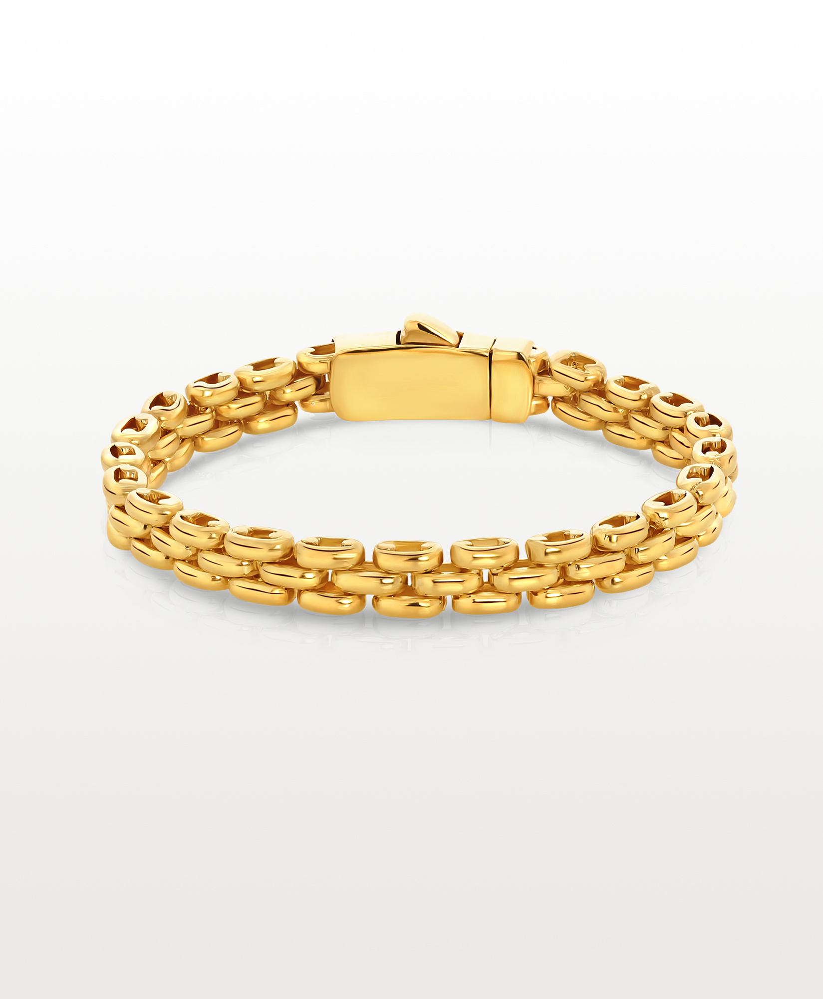 Thick Chain Bracelet Aimi, Gold Plated - Taj Amsterdam