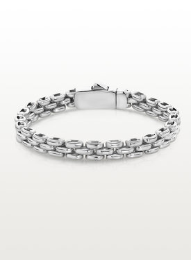 Thick Chain Bracelet Aimi, Silver