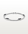 Silbernes Armband mit Onyx Chiasa