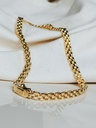 Gold Plated Dikke Schakelketting Aimi