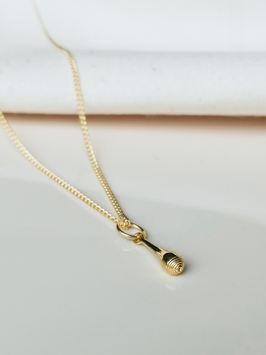 Drop Pendant Amaya, Gold Plated Taj Amsterdam