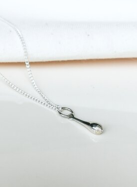 Zilveren Druppel Hanger Amaya