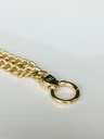 Gold Plated Dubbele Schakelarmband Asahi