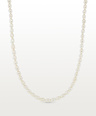 Pearl Necklace Benya, Gold Plated