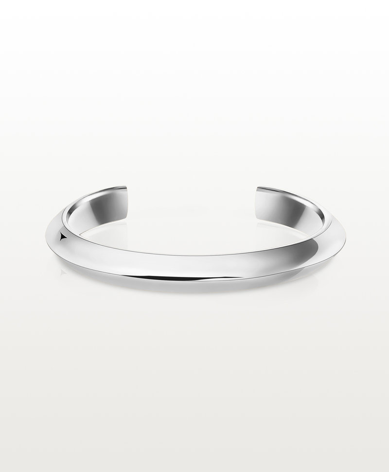 Lustrous Cuff Cyrene, Silver