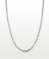 Collier Chaîne Argent Carrée Serpent Lesedi