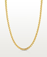 Gold Plated Box Chain Ketting Lesedi