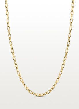 Basic Necklace Naluri, Gold Plated