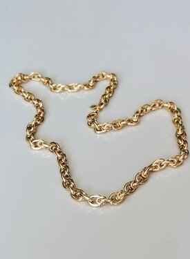 Vergoldetes Chunky-Gliederarmband Sibyl