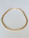 Chunky Necklace Sibyl, Gold Plated