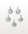 Chinese Element Pendants, Silver