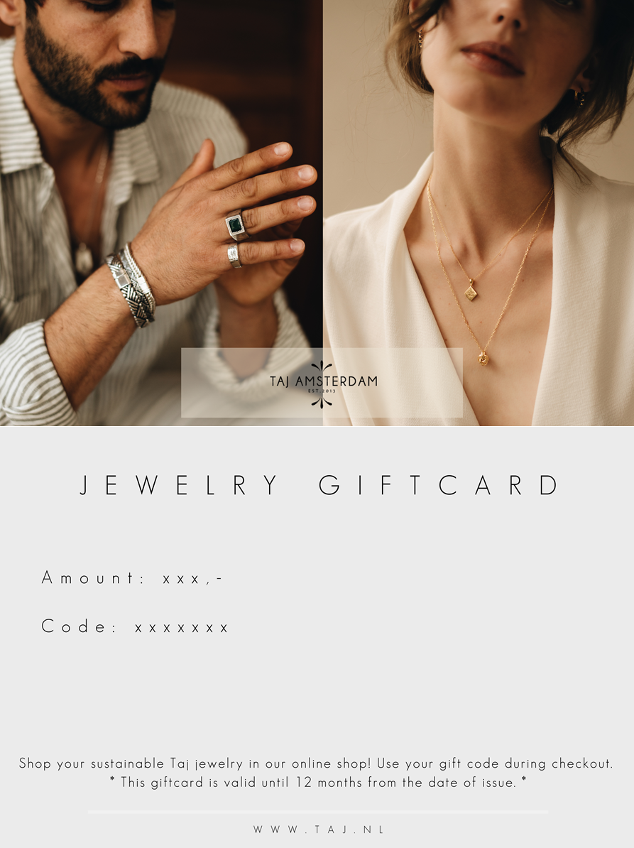 Jewelry Gift Card Taj Amsterdam