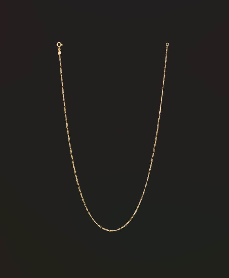 Gold Plated Heren Figaro Ketting Amara