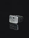 Silver Men's Ring Sun Arun