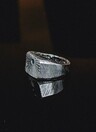 Silver Men's Ring Sun Arun