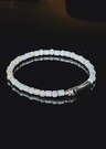 White Men's Bead Bracelet Nhean