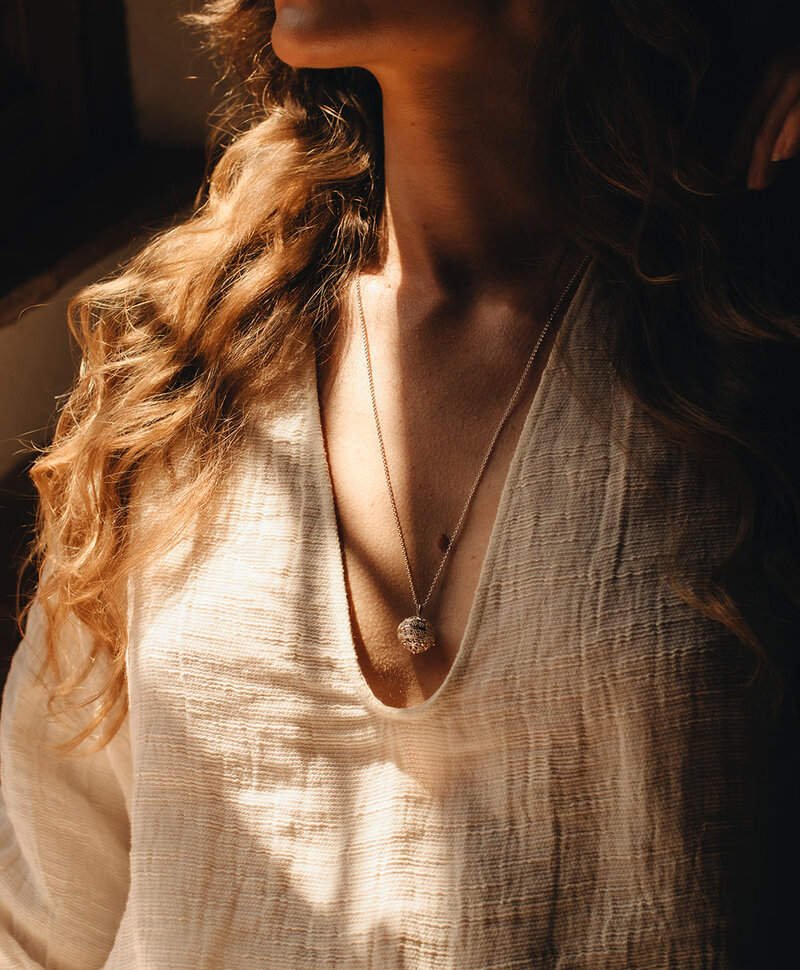 Collier Grossesse Argent N° 4, La Boule