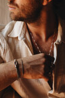 Silver Basic Thin Men's Bracelet Ervin