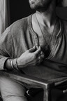 Gravierbares Anhänger-Set Herren Thabo