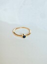 Bague Plaqué Or Lapis-Lazuli Keala