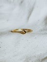 Bague Plaqué Or Citrine Keala