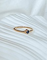 Minimalistischer Goldring mit Lapis Lazuli Keala