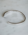 Zilveren Perfecte Basic Cuff Armband Heren Lonn