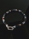 Bracelet en perles mixtes pour homme Arran