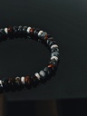 Mixed Bead Tiger's Eye Bracelet Men Arran