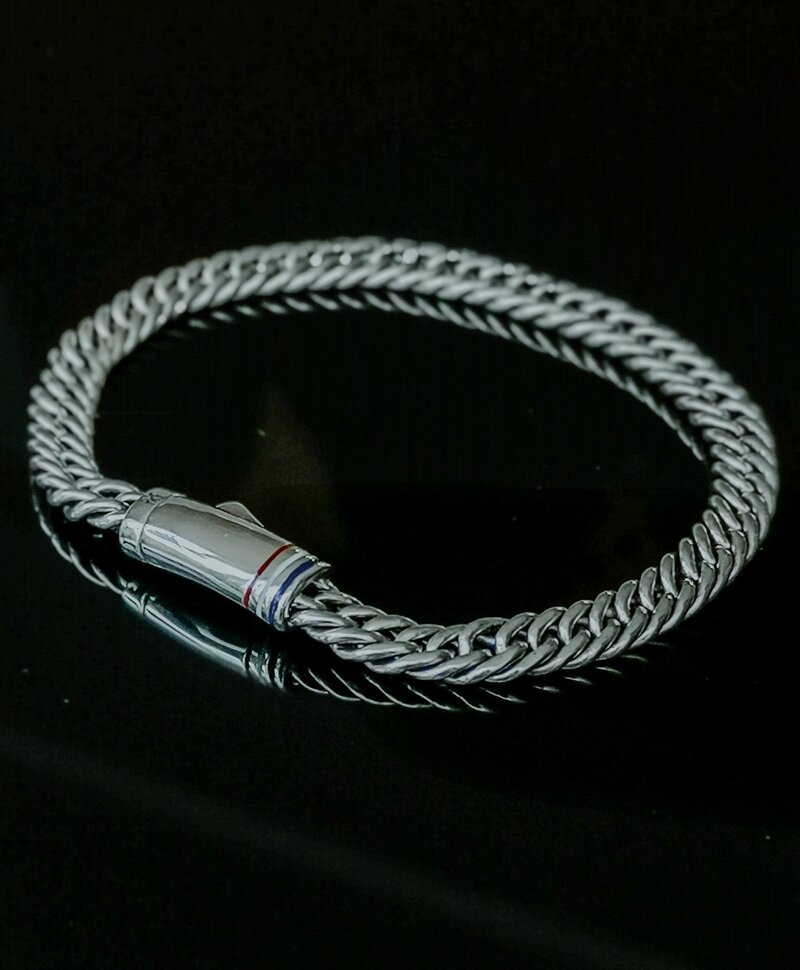 Zilveren Cuban Link Armband Heren Duc