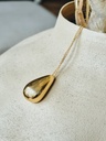 Collier Goutte Ophélie, Plaqué Or