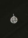 Silver Round Double-Sided Men’s Pendant Awen