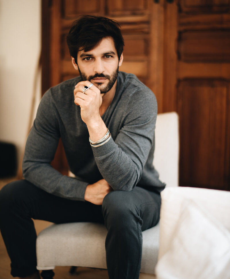 Zilveren Dragon Bone Schakelarmband Heren Anand