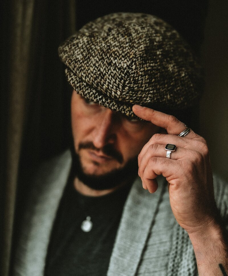 Argent Bague Homme Plume Alar