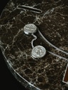 Silver Double Medallion Men’s Necklace Aegis